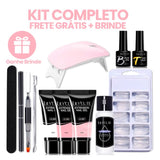 Kit Unhas DIY - Kit para Alongamentos de Unhas Faça Você Mesma + BRINDE EXCLUSIVO Kit para Alongamento de Unhas EvolutionLifestyle.Store 