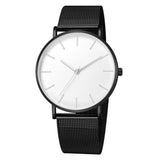 Relógio Deluxe Masculino Elegante EvolutionLifestyle.Store Black-White 